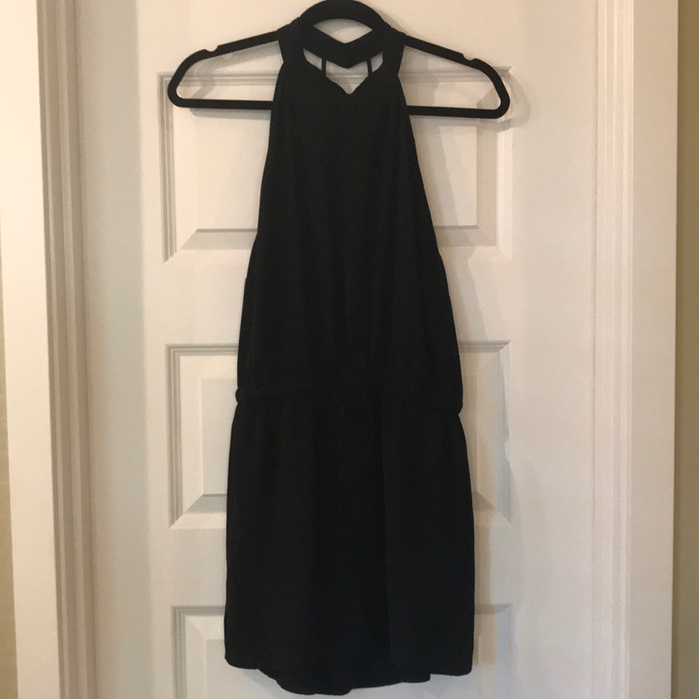 NWT - Forever 21 Black Sleeveless Romper